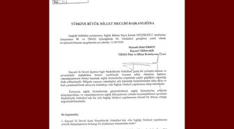 MHP'li Ersoy, Sindelhöyük Mahallesi'nin aile sağlığı merkezi talebini TBMM'ye taşıdı