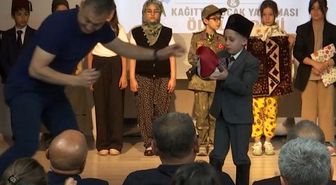 Minik Tuna'nın bayrak mücadelesine babasından duygusal dokunuş