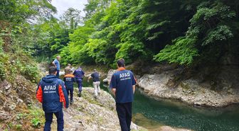Ordu'da dereye düşen kişi öldü