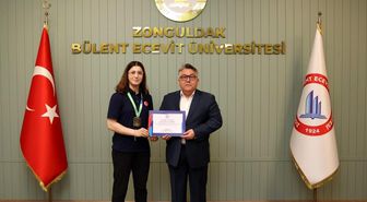 Rektör Özölçer Dünya Şampiyonu Basancı'yı kabul etti
