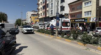 Yahyalı'da devrilen motosikletin sürücüsü yaralandı