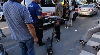 Yola dökülen yağ kazaya sebep oldu: 1 yaralı