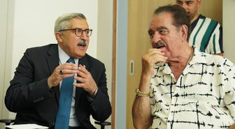 AK Partili Yayman, hastanede tedavi gören İbrahim Tatlıses'i ziyaret etti