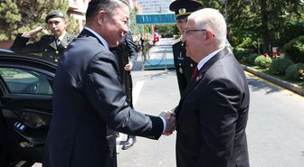 Bakan Güler, Moğol mevkidaşı Batlut ile bir araya geldi