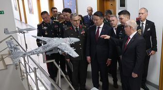 Bakan Güler, Moğol mevkidaşı Batlut ile bir araya geldi