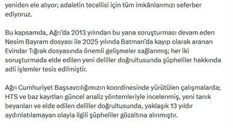 Adalet Bakanı Gürlek: Faili Meçhul dosyalarında yeni deliller elde edildi
