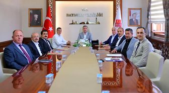 Bayburt OSB yatırımları toplantıda ele alındı