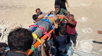 Bodrum'da inşaat boşluğuna düşen işçi kurtarıldı