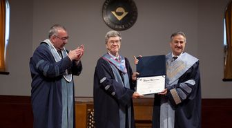 Boğaziçi Üniversitesinden Prof. Dr. Jeffrey David Sachs'a fahri doktora ünvanı