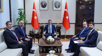 Cevdet Yılmaz, Azerbaycan'ın Ankara Büyükelçis Memmedov'u kabul etti