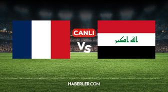 Fransa Irak CANLI nereden izlenir? Fransa Irak maçı hangi kanalda, nereden izlenir?