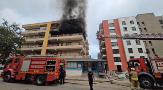 İskenderun'da ev yangını paniği