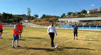 Karakeçili'de düzenlenen futbol turnuvası başladı