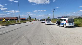 Kütahya'da otobüs ile elektrikli motosiklet çarpıştı, 1 kişi yaralandı
