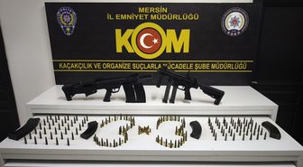 Mersin'de organize suç örgütüne yönelik operasyonda yakalanan 7 şüpheli tutuklandı