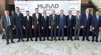 Muğla MÜSİAD, Denizli Şubesinin yeni hizmet binası açılışına katıldı