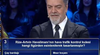 Rize-Artvin Havalimanı'nın hava trafik kontrol kulesi hangi figürden esinlenilerek tasarlanmıştır?