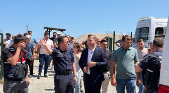 Samsun'da yaralanan traktör sürücüsü ambulans helikopterle hastaneye kaldırıldı