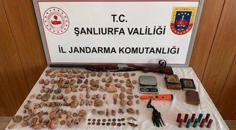 Şanlıurfa'da tarihi eser niteliğinde 159 parça ele geçirildi