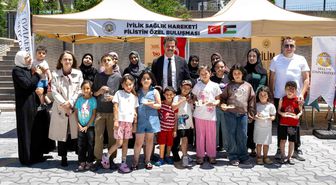 Selçuk Üniversitesinden Filistinli çocuklara sağlık ve dayanışma eli