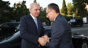 TBMM Başkanı Kurtulmuş, Bakü'de TÜRKPA Genel Sekreterliğini ziyaret etti Açıklaması