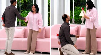 Televizyon programında barışan çift gündem oldu: Kadının şartları hayrete düşürdü