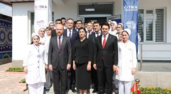 TİKA, Tacikistan'da Sağlık Merkezi Açtı