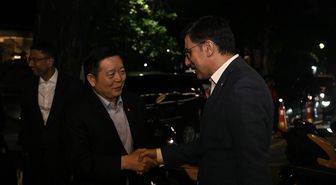 Türkiye'nin Cakarta Büyükelçisi Küçükcan, ASEAN Genel Sekreteri Kao ile bir araya geldi
