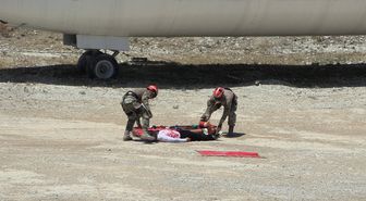 KKTC'de Nefes Kesen Arama Kurtarma Tatbikatı