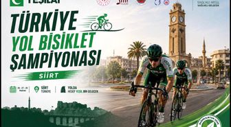 Türkiye Yol Bisikleti Şampiyonası'nda gözler Siirt'e çevrildi