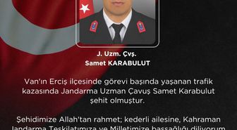 Bakan Çiftçi, Şehit Jandarma Uzman Çavuş Samet Karabulut’un Kimliğini Açıkladı