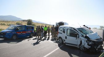 Van'da zincirleme kaza: 1 şehit, 5 yaralı