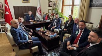 Afyonkarahisarlı İş İnsanları Ankara'da Milletvekilleriyle Görüştü