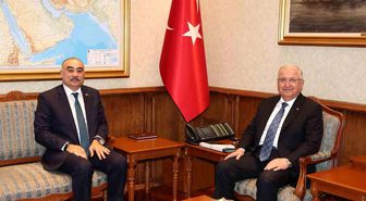 Bakan Güler, Azerbaycan Büyükelçisi'ni kabul etti