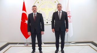 İçişleri Bakanı Çiftçi, Sağlık Bakanı Memişoğlu ile Görüştü