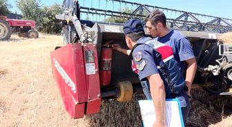Çanakkale'de orman yangınlarına karşı Jandarma'dan denetim