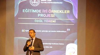 Cizre'de Eğitimde İyi Örnekler Projesi ödül töreni