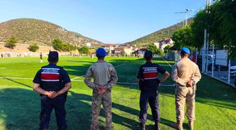 Futbol müsabakalarında jandarmadan üst düzey tedbir