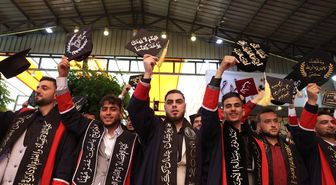 Gaziantep Üniversitesi'nin Suriye'deki fakültesinden mezun olan 100 öğrenci için tören düzenlendi