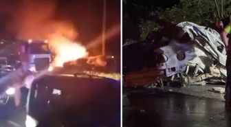 Rize'de feci kaza: 4 ölü, 3 yaralı