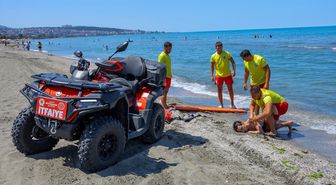 Samsun'da cankurtaranlar tatbikat yaptı