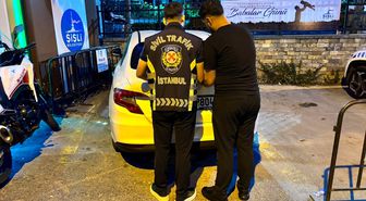 Şişli'de tartıştığı kişinin aracına saldıran sürücüye para cezası