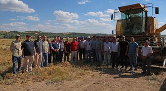 Trakya Tarımsal Araştırma Enstitüsünce geliştirilen yulaf çeşitlerinin hasadı yapıldı