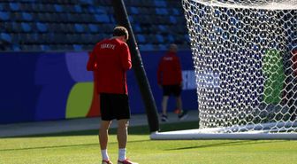 A Milli Futbol Takımı, ABD maçı hazırlıklarını tamamladı
