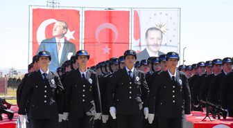 Aksaray'da 485 Polis Adayı İçin Mezuniyet Töreni Düzenlendi