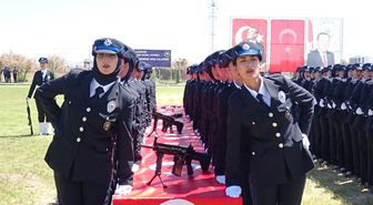 485 kadın polis adayı mezun oldu: 'Babama verdiğim sözü tutum'