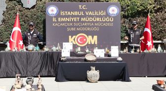 Beykoz’da Tarihi Eser Operasyonu: 10 Bin 185 Parça Ele Geçirildi