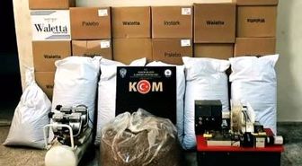 Bilecik'te kaçakçılık operasyonu: 169 bin 400 makaron ele geçirildi