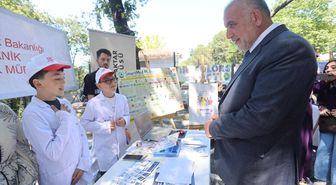 Canik'te gençler sağlıkta yenilikçi projelerini sergiledi