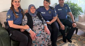 Erzincan Emniyeti Şehit Polis Rahmi Sarıgül’ün Annesini Ziyaret Etti